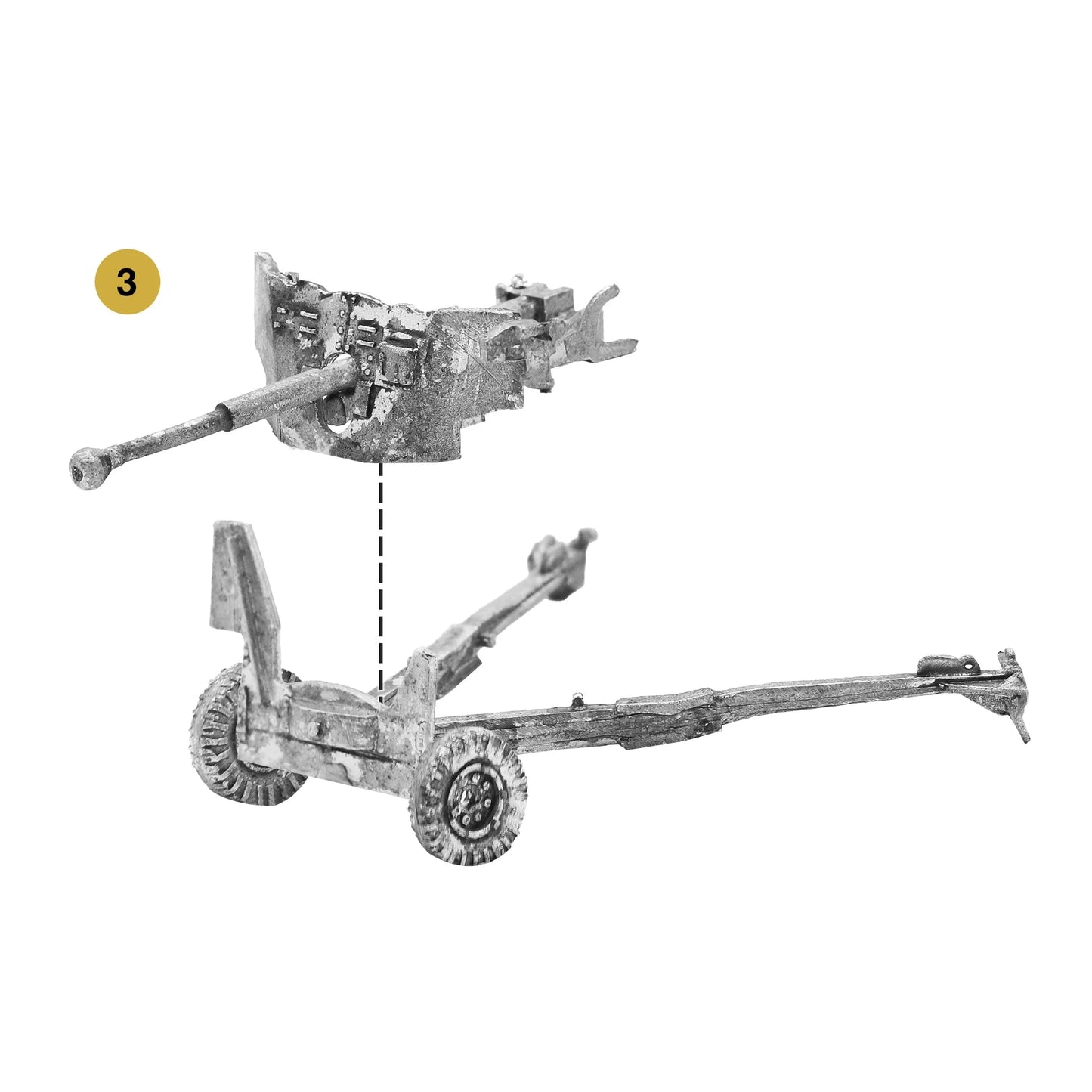 6 pdr anti-tank gun with British infantry (winter) crew (Pre-Order)