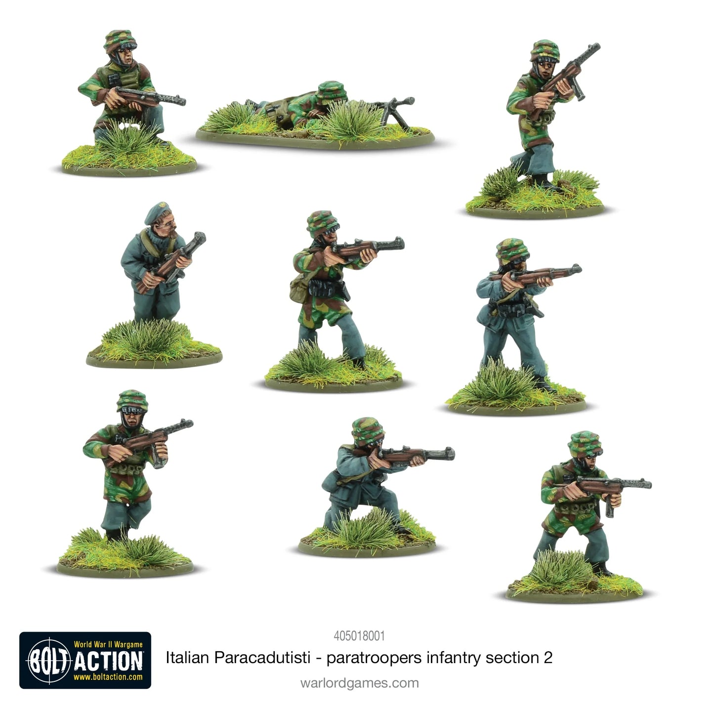 Paracadutisti paratrooper infantry section 2 (Blister)