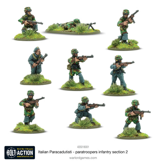 Paracadutisti paratrooper infantry section 2 (Blister)