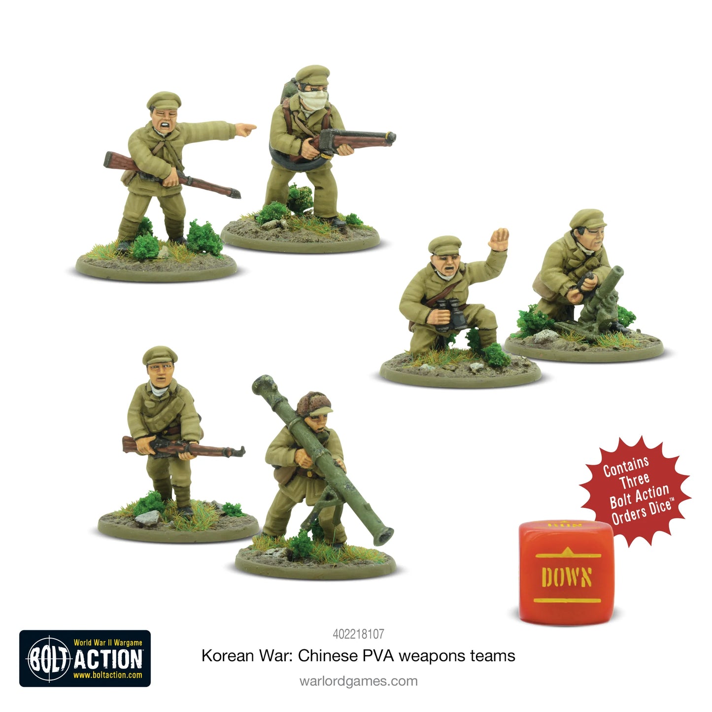 Chinese PVA Weapons Teams (Extra Small Box)