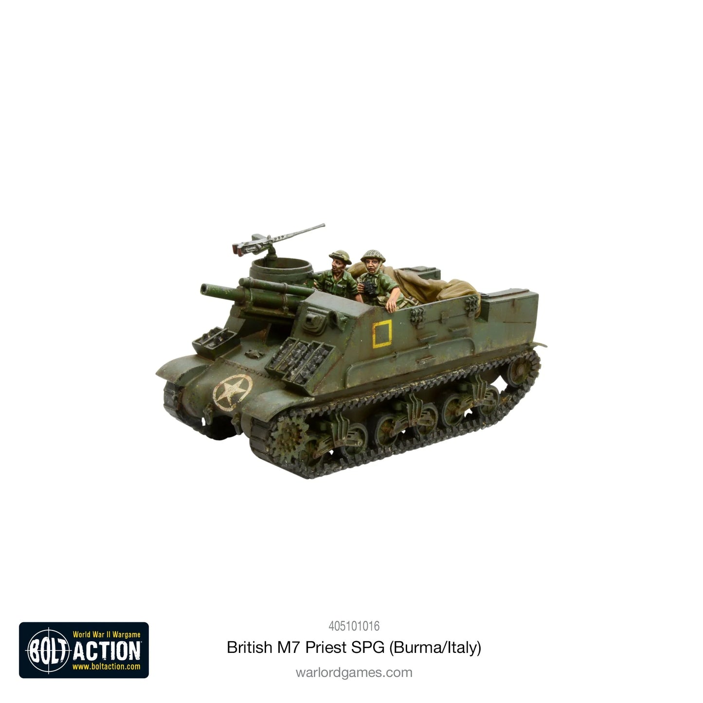 British M7 Priest SPG (Burma/Italy) (Pack)