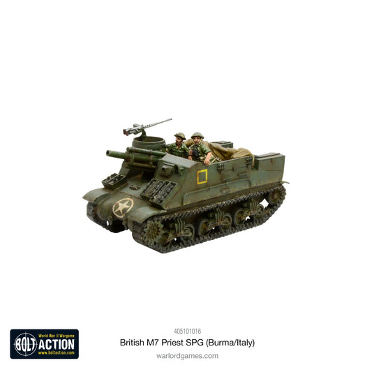 British M7 Priest SPG (Burma/Italy) (Pack)