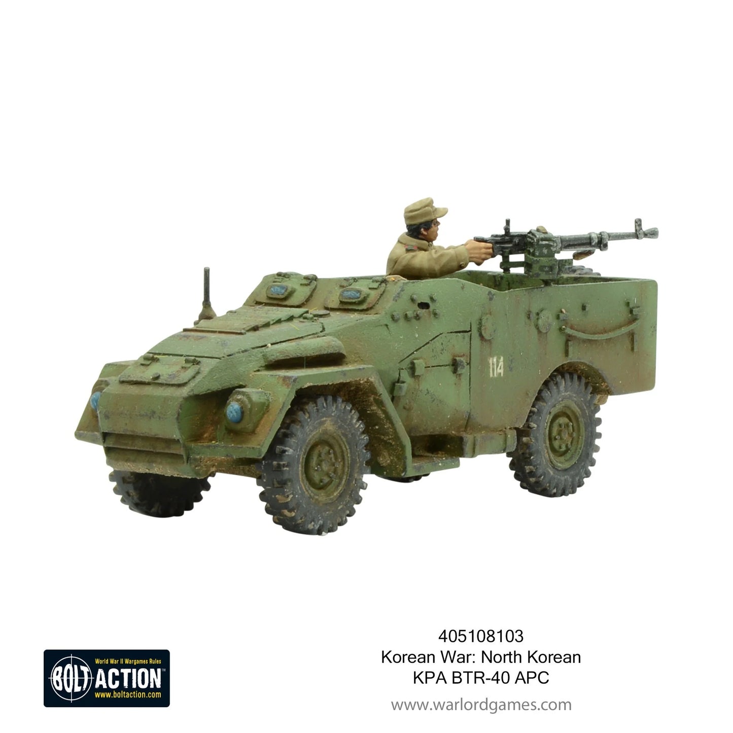 North Korean KPA BTR-40 APC (Pack)