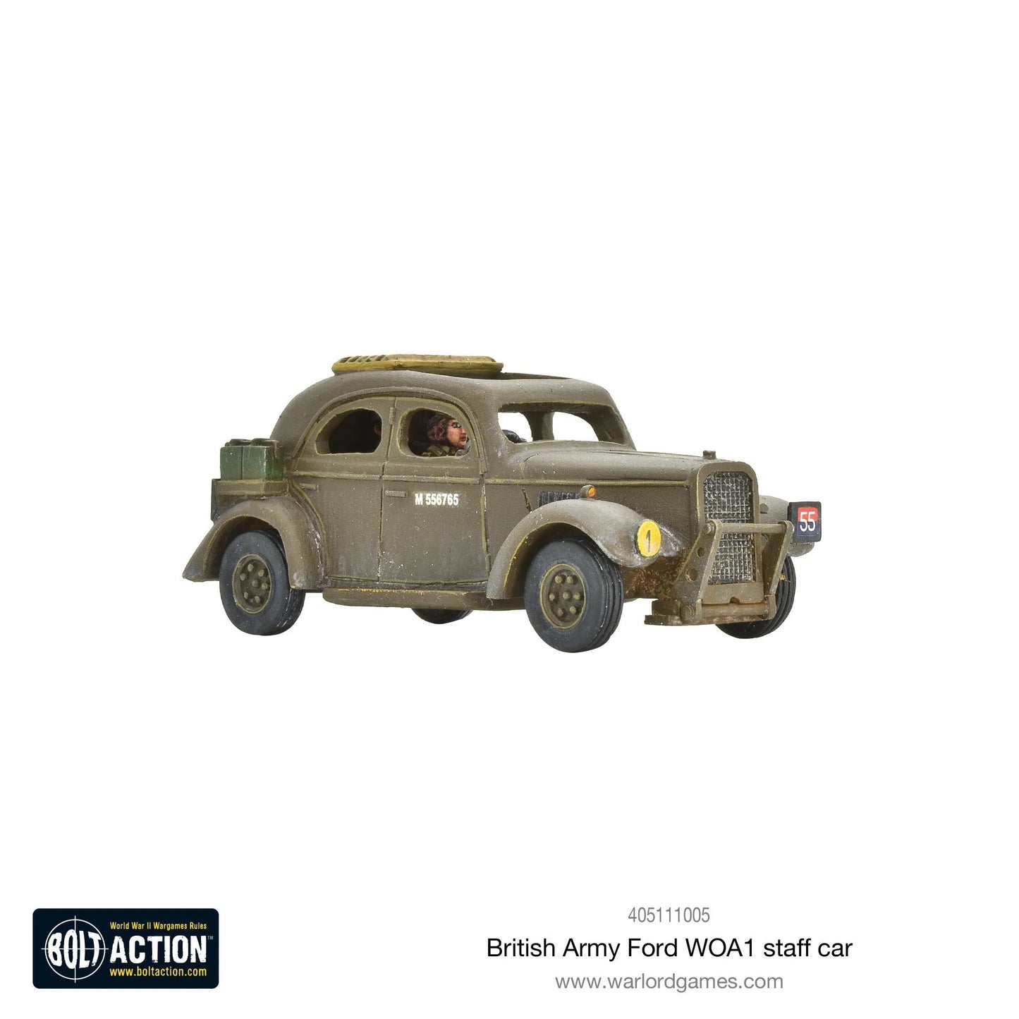 British Army Ford WOA1 staff car (Pack)