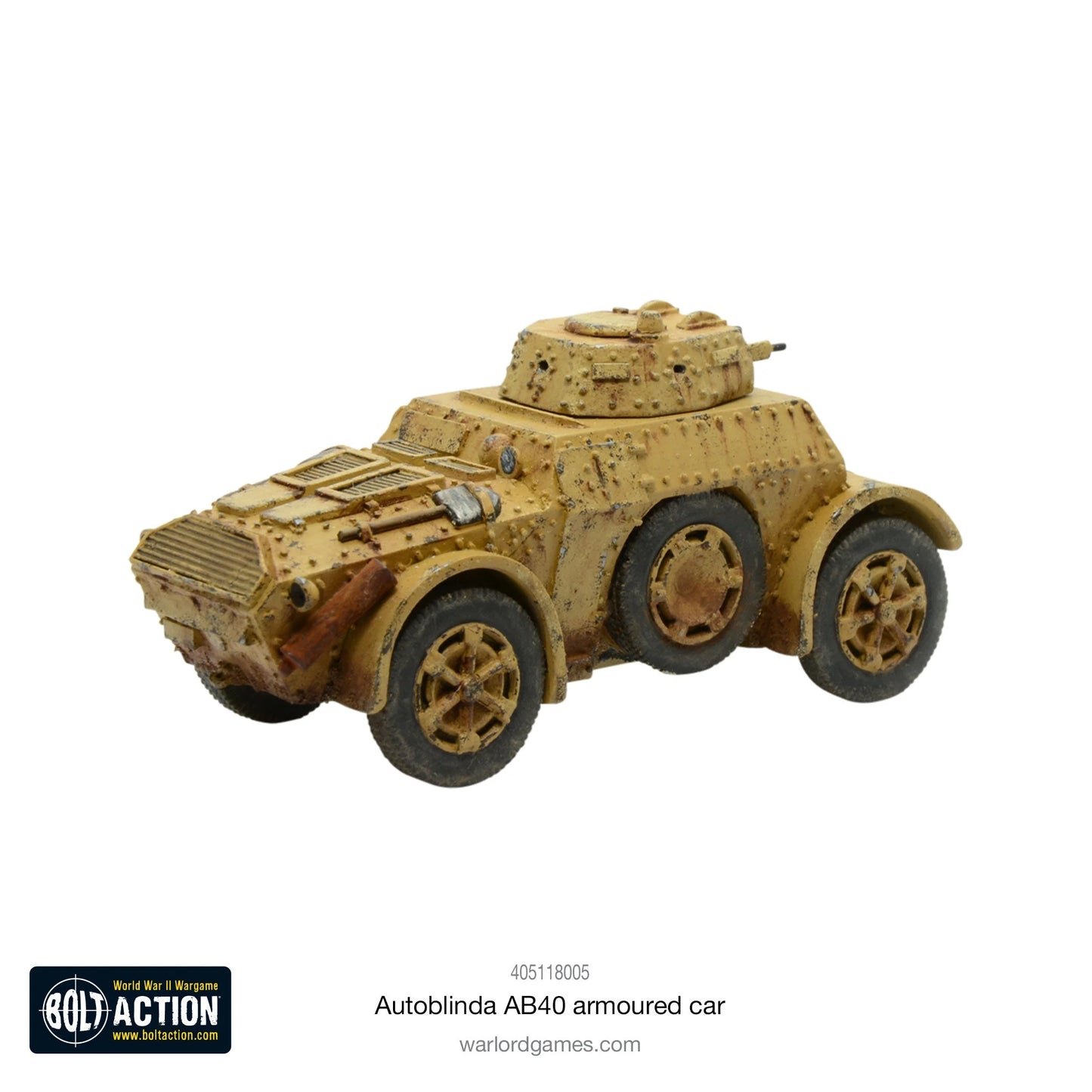 Autoblinda AB40 Armoured Car (Small Green Box)