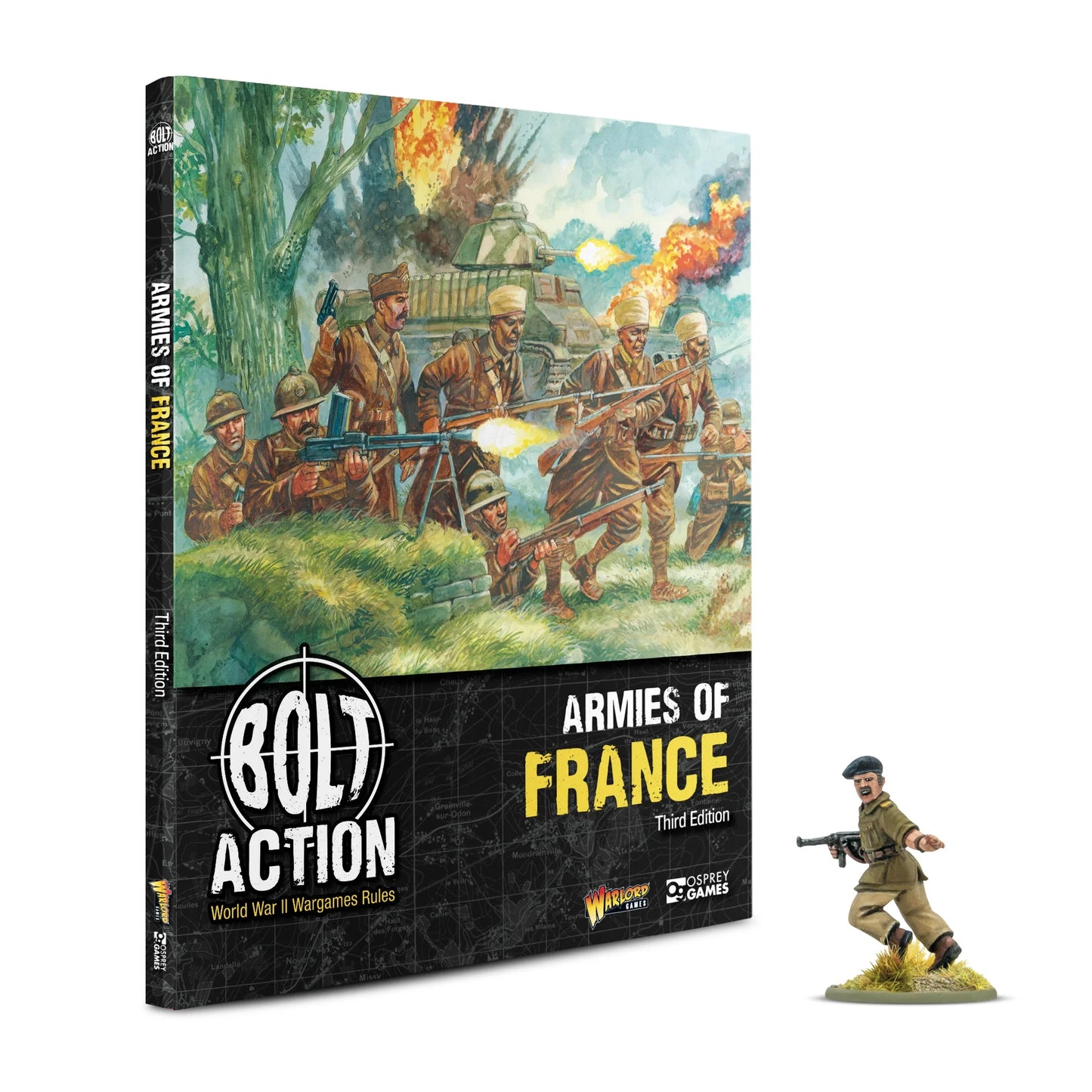 Armies of France and Marie-Pierre Kœnig book miniature (Pre-Order November)