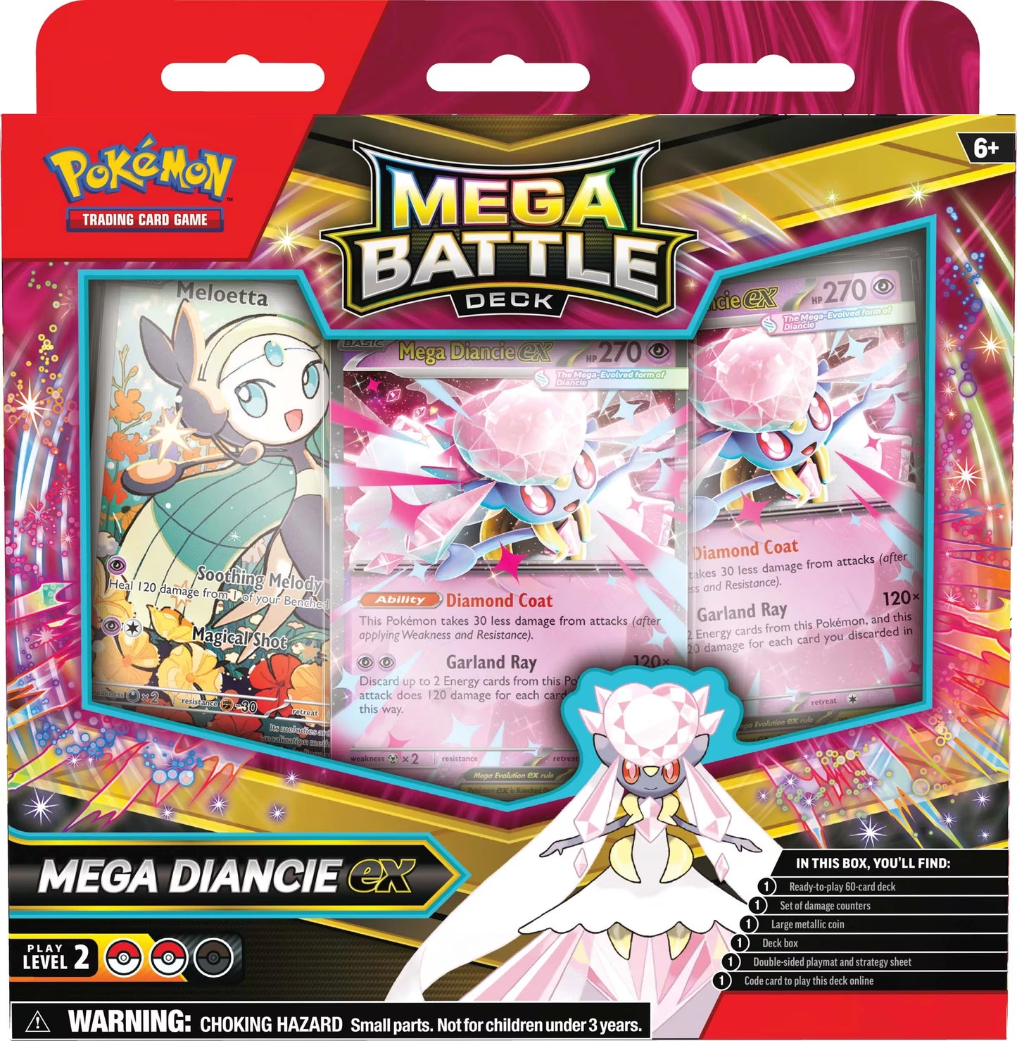 Pokemon TCG - Mega Diance Ex Battle Deck