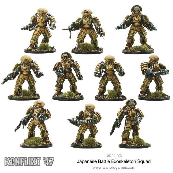 Japanese Battle Exoskeleton Squad (Special Order)