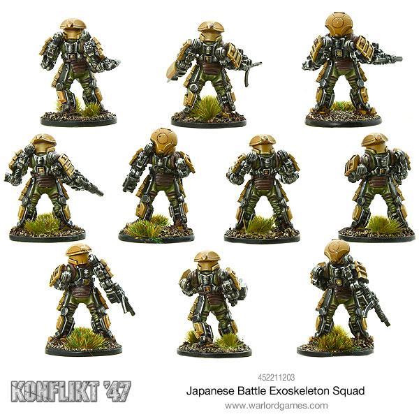 Japanese Battle Exoskeleton Squad (Special Order)