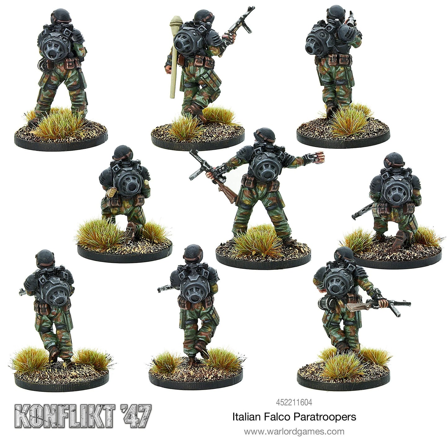 Italian Falco Paratroopers (Special Order)