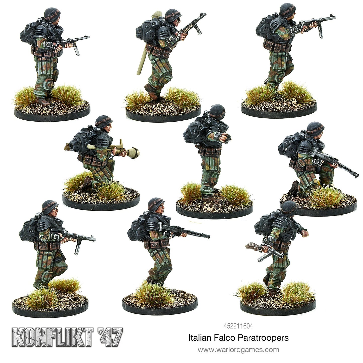 Italian Falco Paratroopers (Special Order)