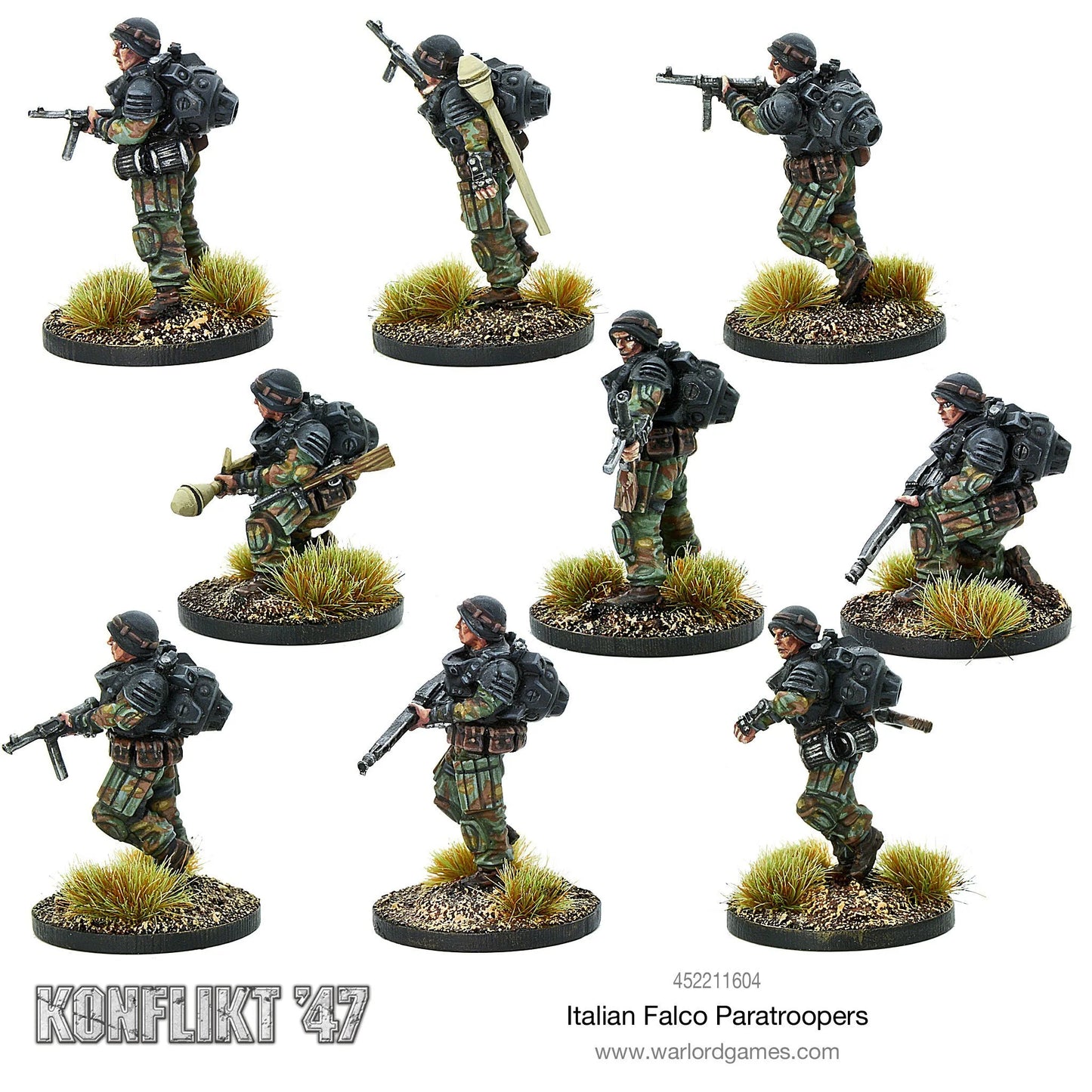 Italian Falco Paratroopers (Special Order)