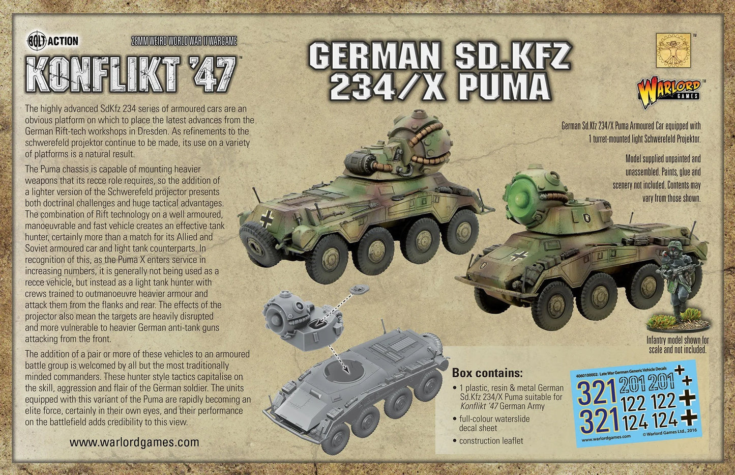 Sd.Kfz 234/X Puma (Special Order)