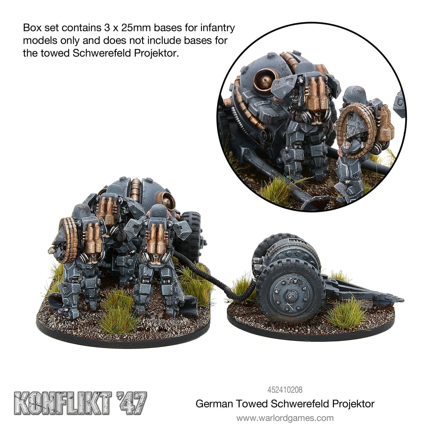 German Towed Schwerefeld Projektor (Special Order)