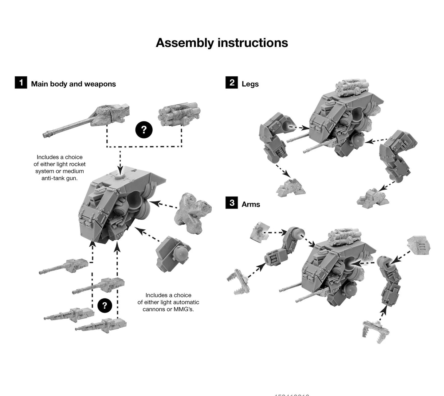 Heuschrecke (Locust) medium panzermech (Special Order)