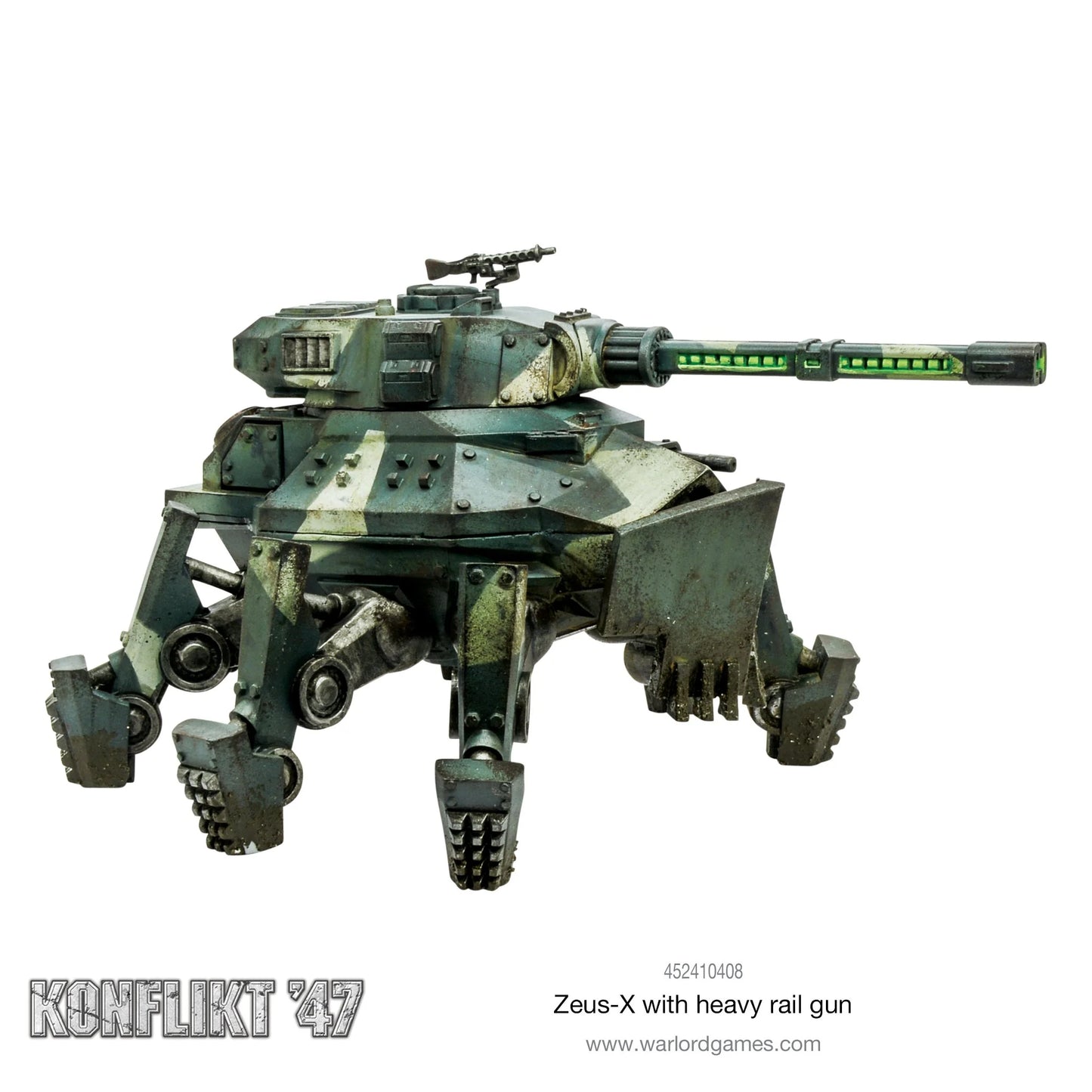 Zeus-X with heavy rail gun (Special Order)