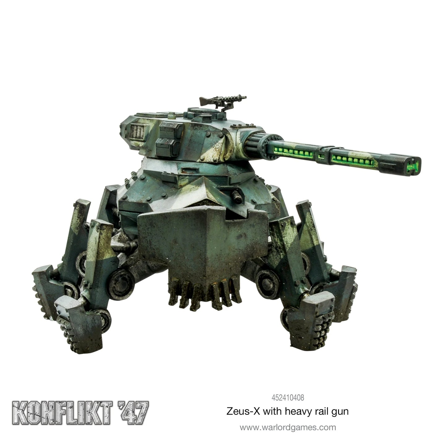 Zeus-X with heavy rail gun (Special Order)