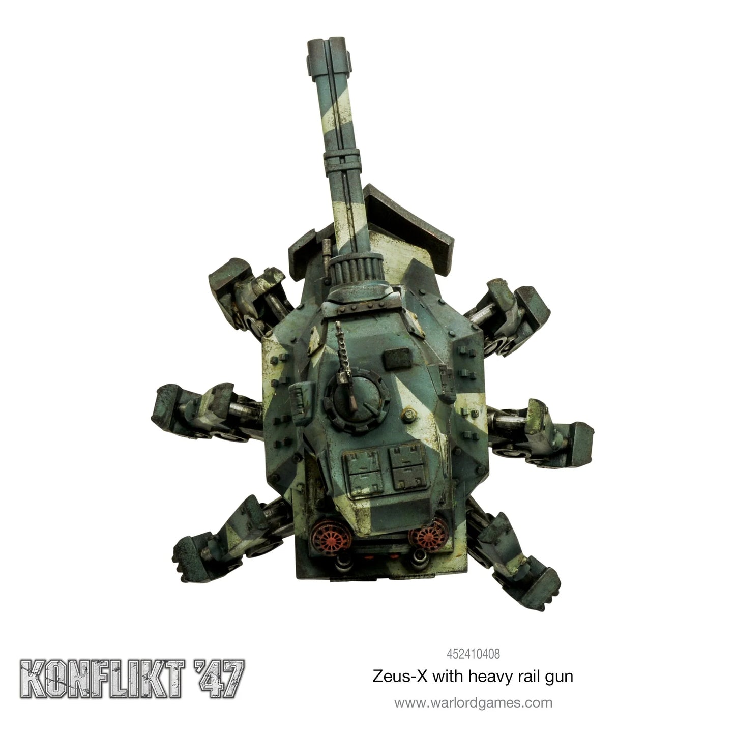Zeus-X with heavy rail gun (Special Order)