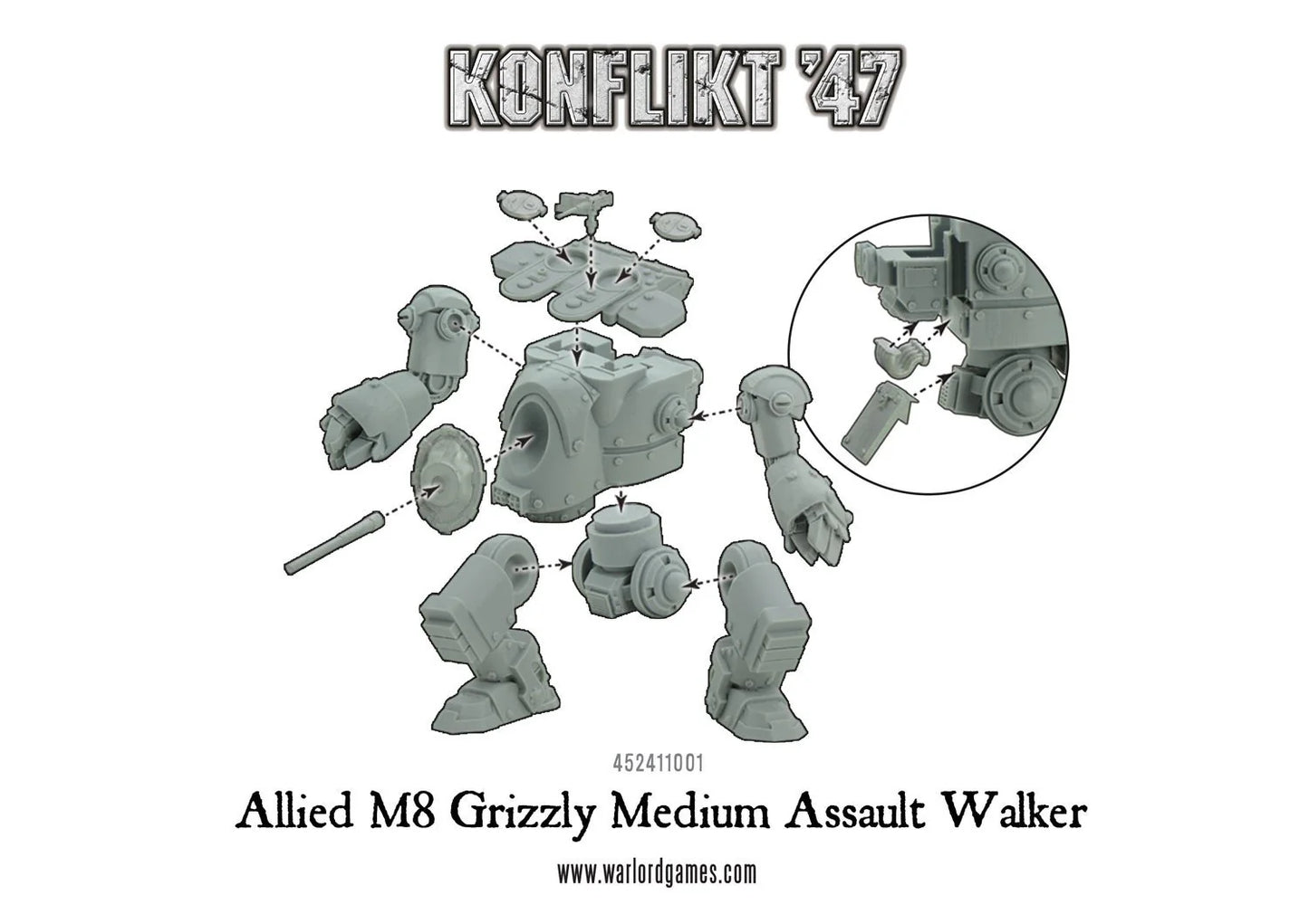 Allied Grizzly Medium Walker (Special Order)