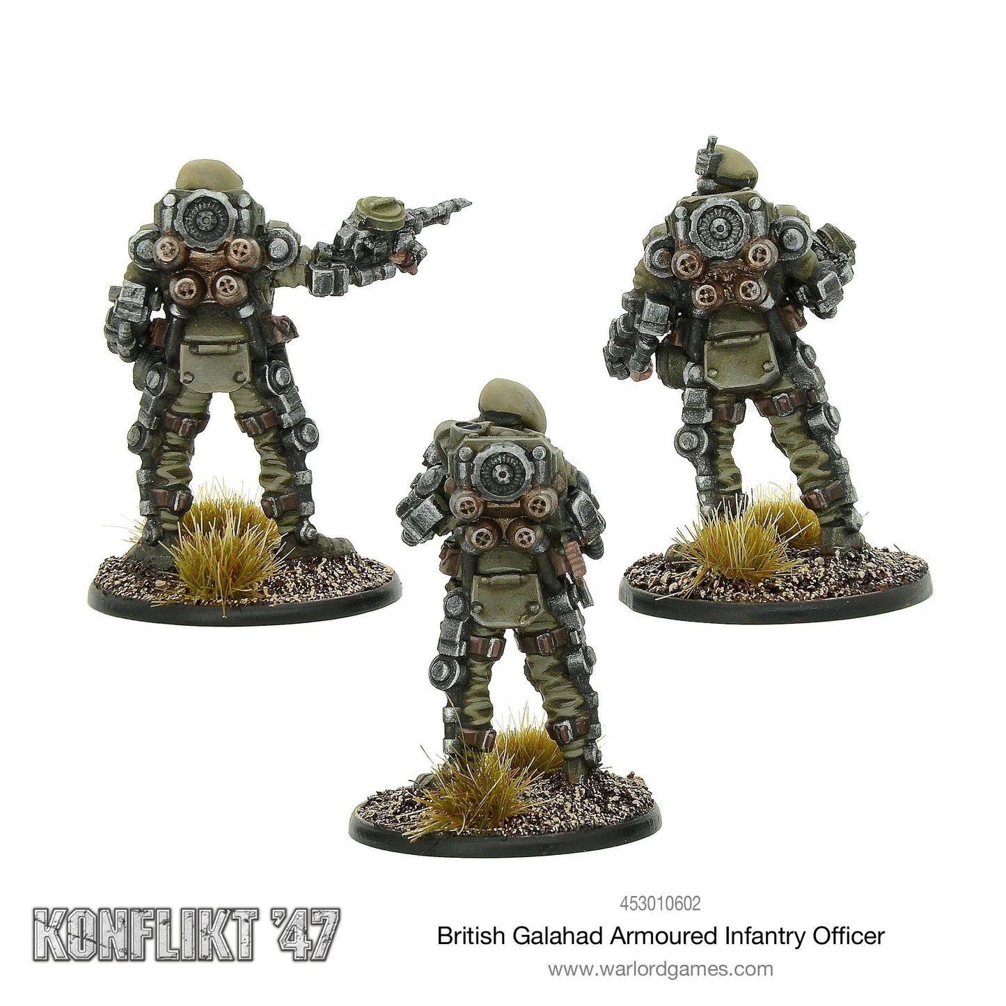 British Galahad Armoured Infantry Officers (Special Order)