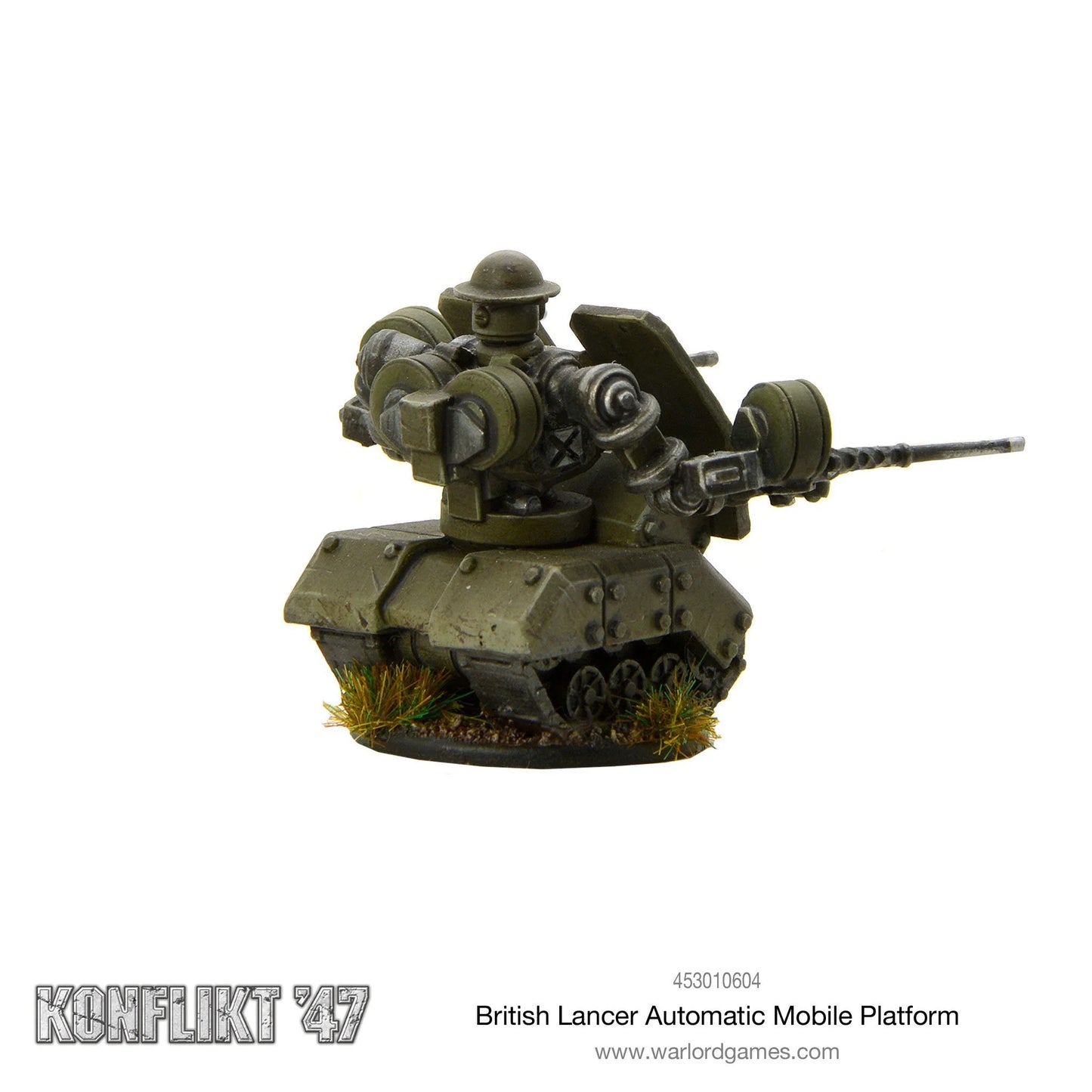 British Lancer automated mobile platform (Special Order)