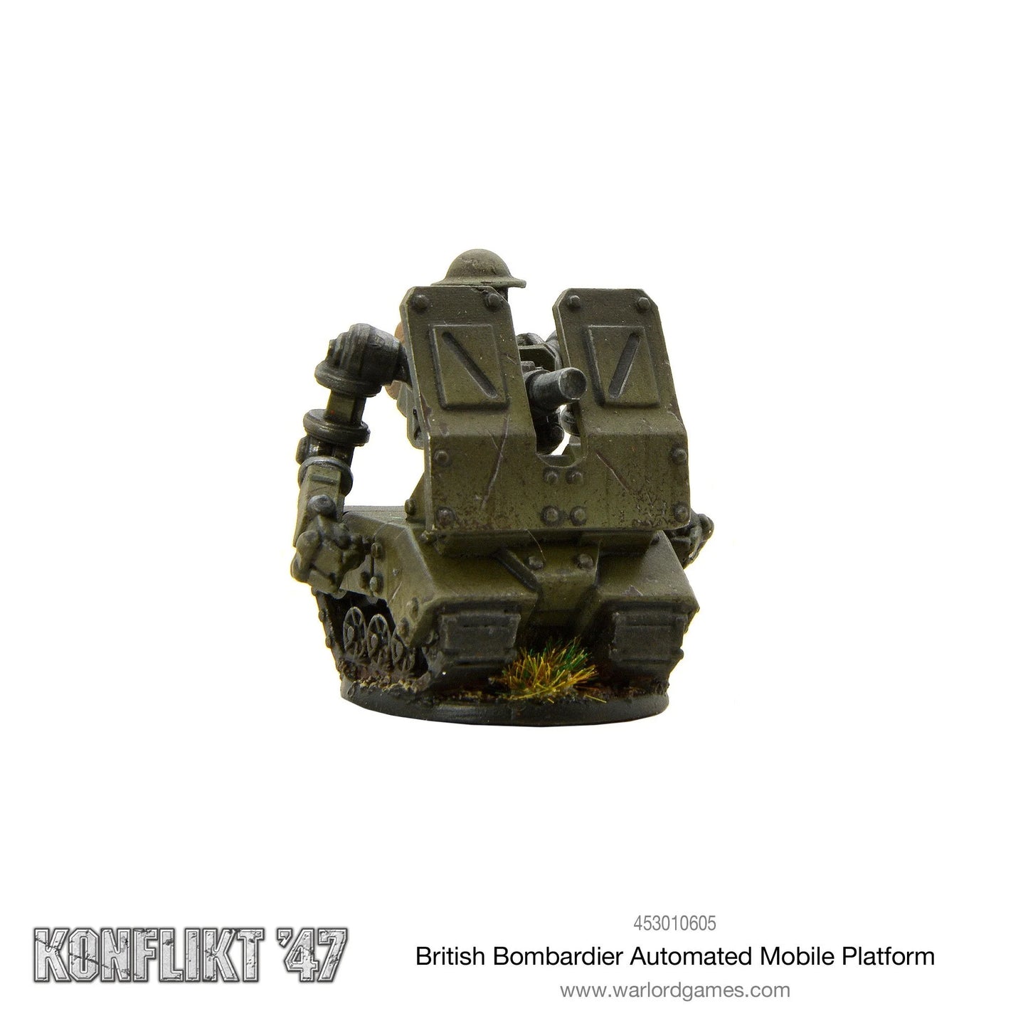 British Bombardier automated mobile platform (Special Order)