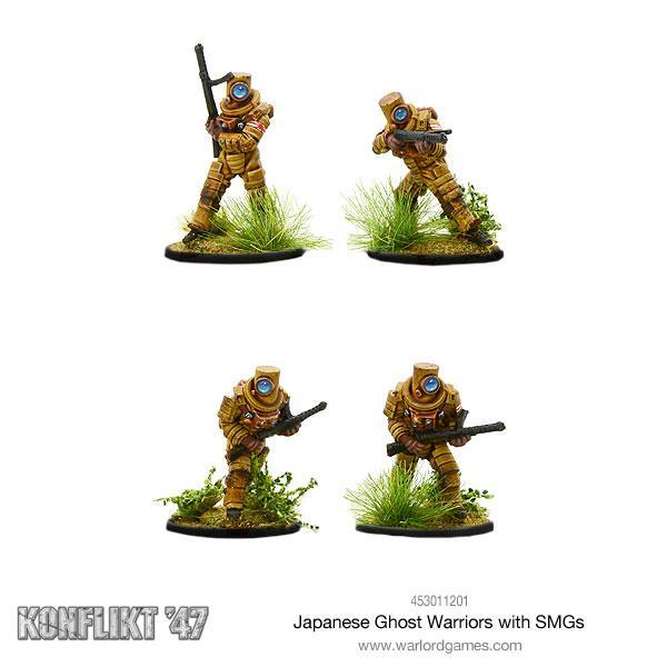 Japanese Ghost warriors with SMG (Special Order)