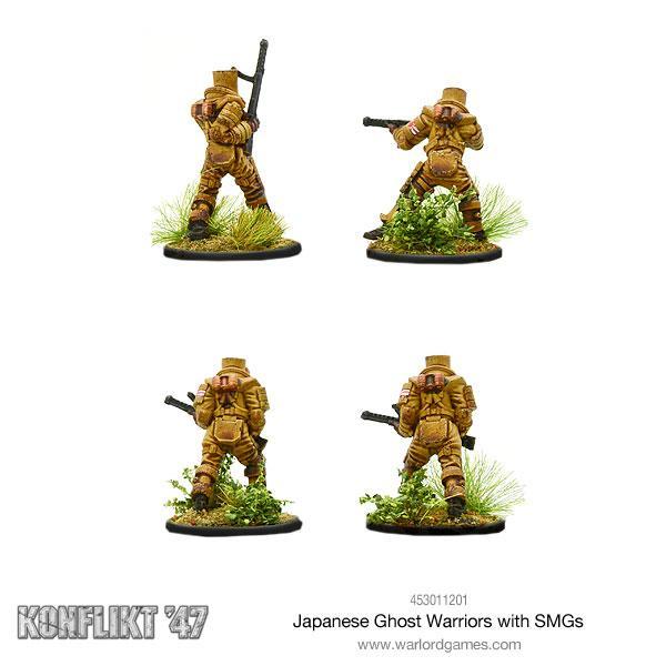 Japanese Ghost warriors with SMG (Special Order)