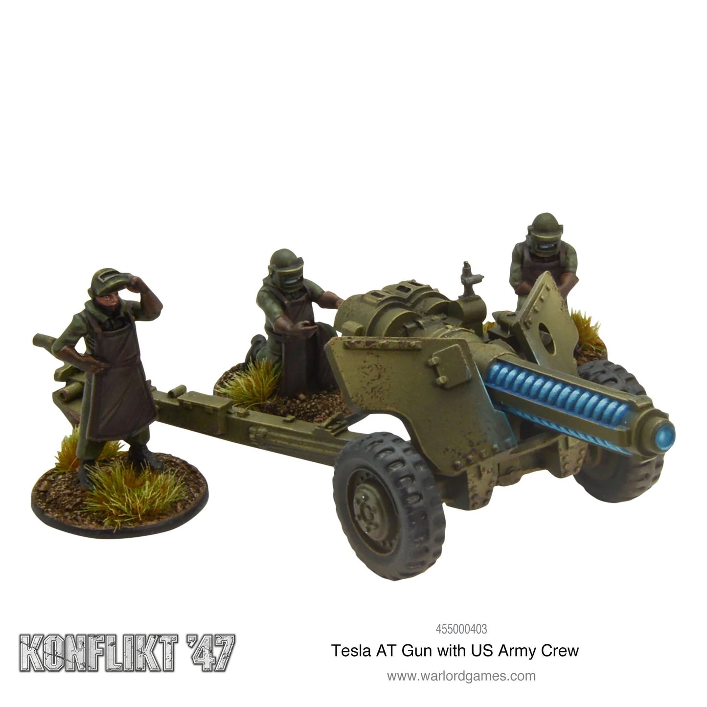 Tesla AT Gun (US Army crew) (Special Order)