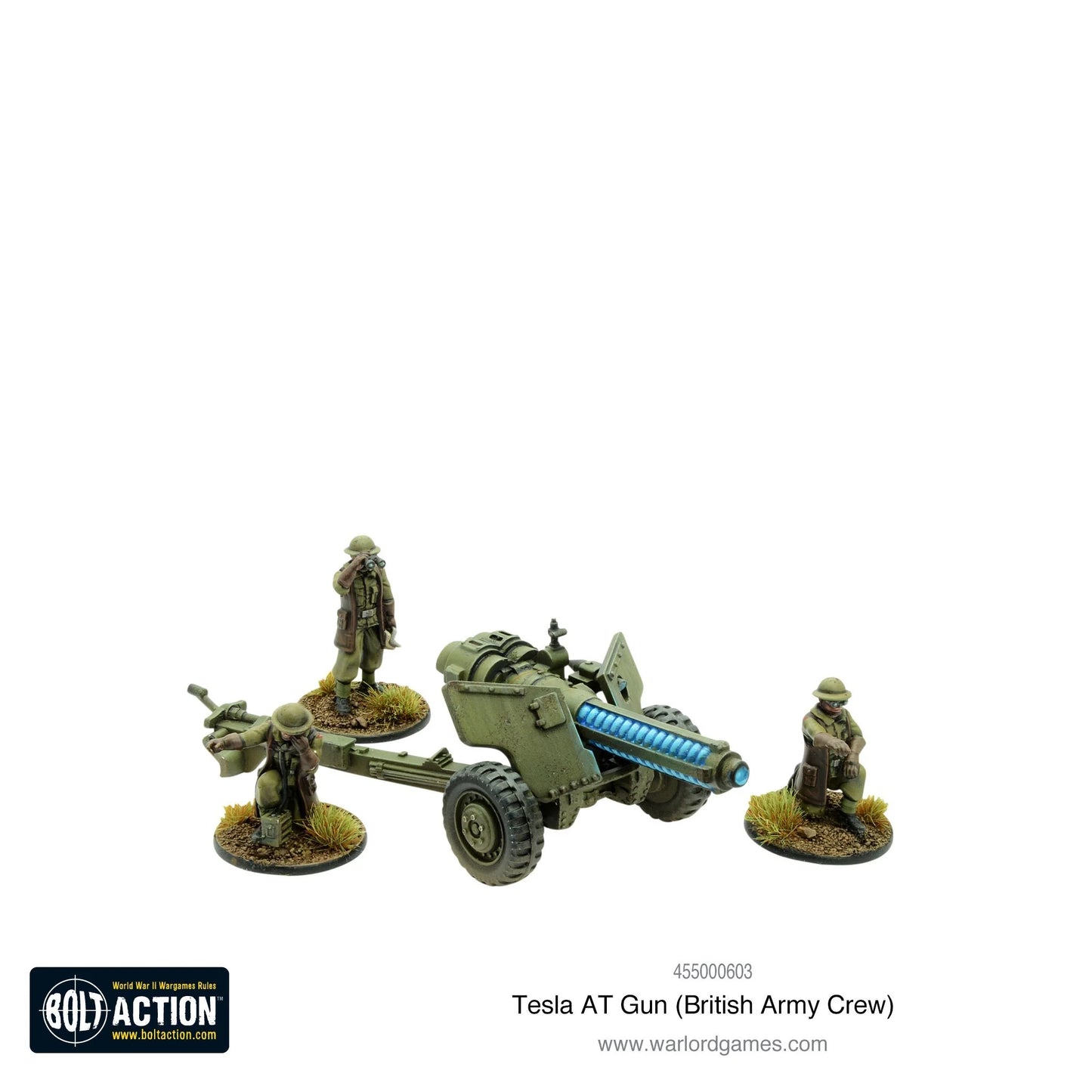 Tesla AT Gun (British Army crew) (Special Order)