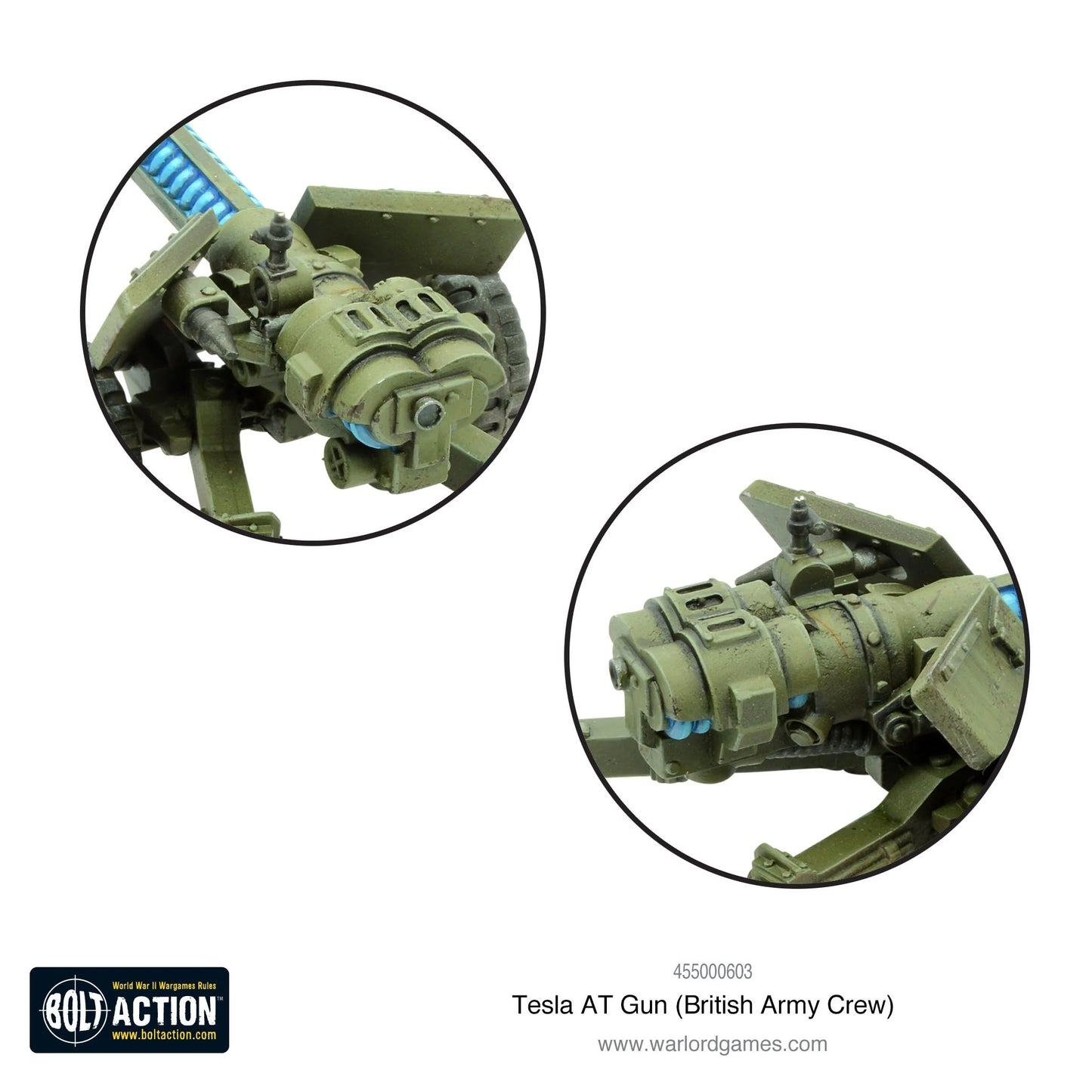Tesla AT Gun (British Army crew) (Special Order)