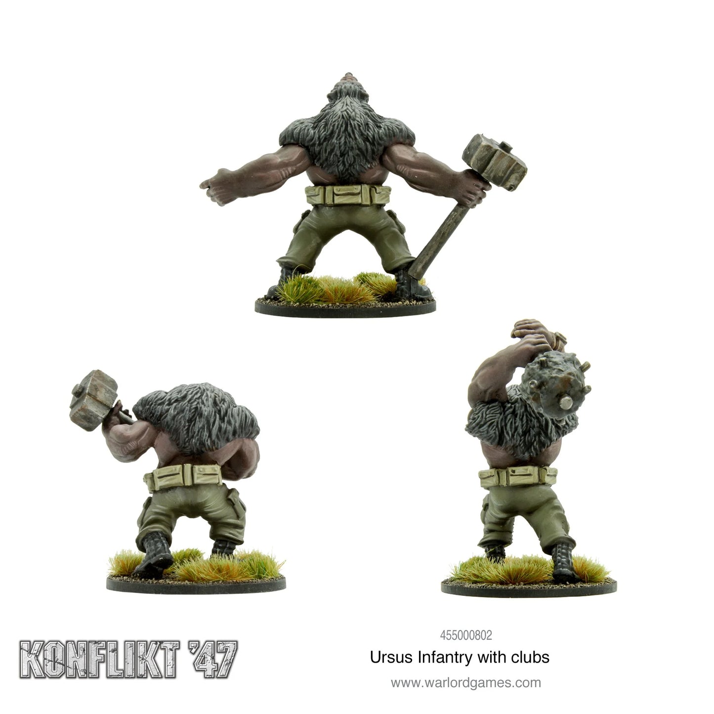 Ursus Infantry with clubs (Special Order)