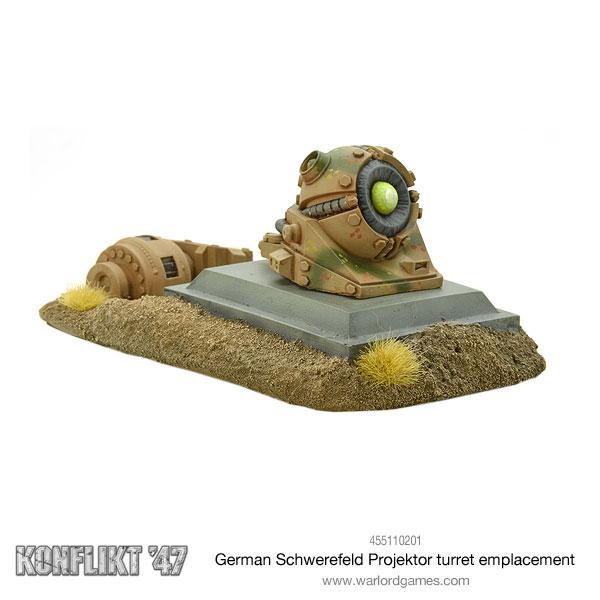 German Schwerefeld Projektor turret emplacement (Special Order)