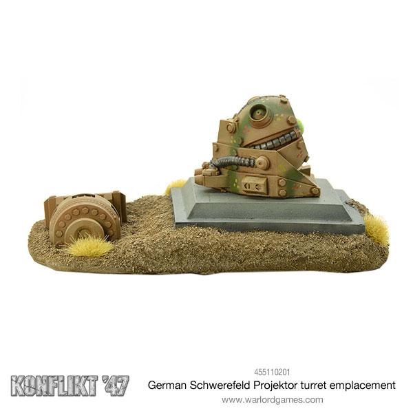 German Schwerefeld Projektor turret emplacement (Special Order)