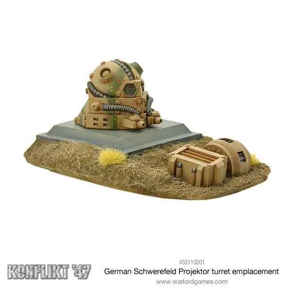 German Schwerefeld Projektor turret emplacement (Special Order)