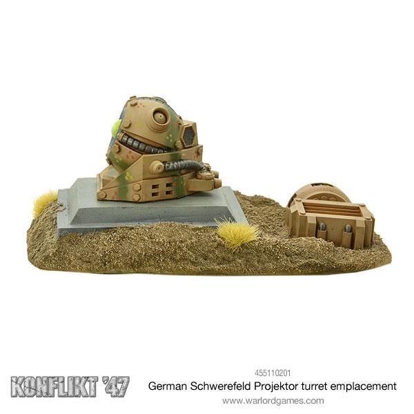 German Schwerefeld Projektor turret emplacement (Special Order)