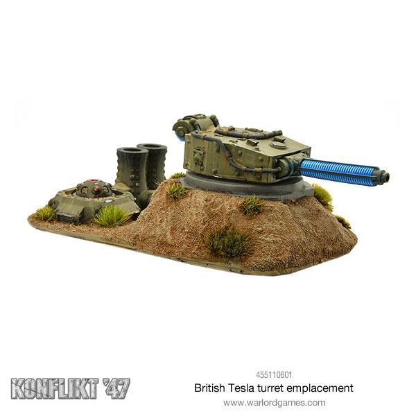 British Tesla turret emplacement (Special Order)