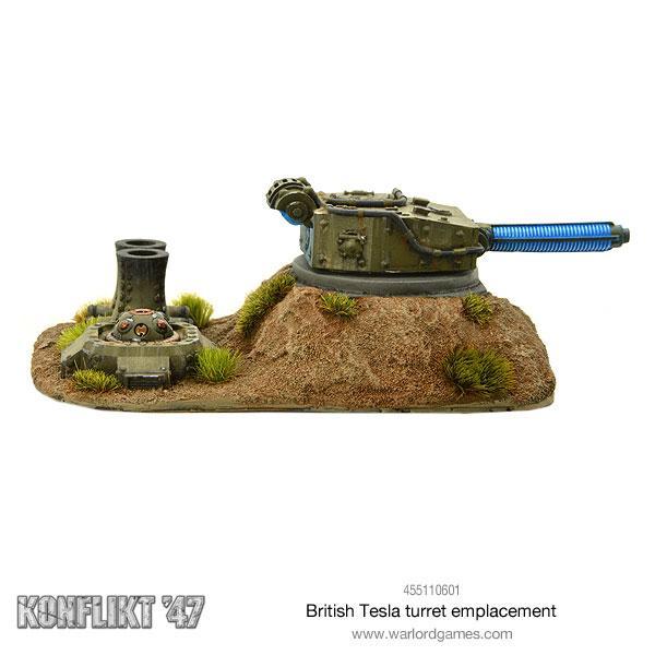 British Tesla turret emplacement (Special Order)