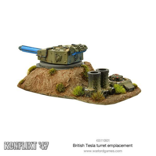 British Tesla turret emplacement (Special Order)