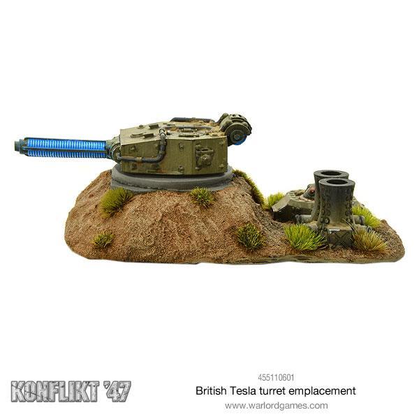 British Tesla turret emplacement (Special Order)