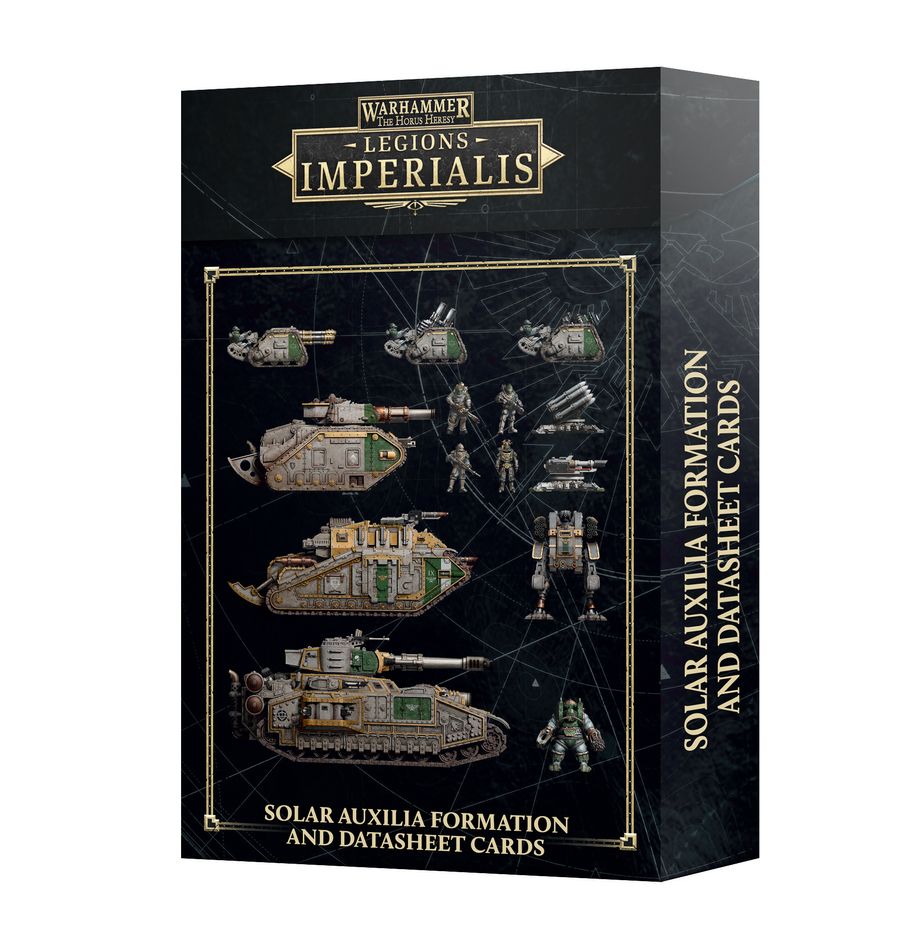 Solar Auxilia Formation and Datasheet Cards (Pre-Order 06/9/25)