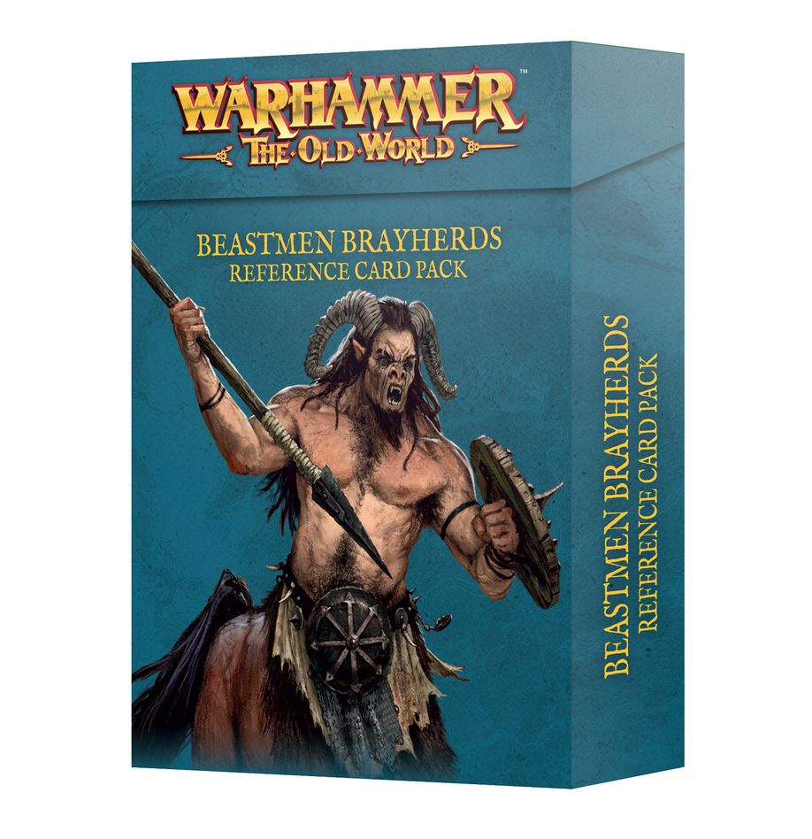 Beastmen Brayherds Reference Card Pack