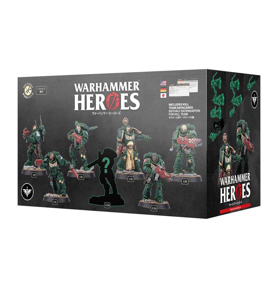 Warhammer 40k Space Marine Heroes: Dark Angels (Pre-Order September)