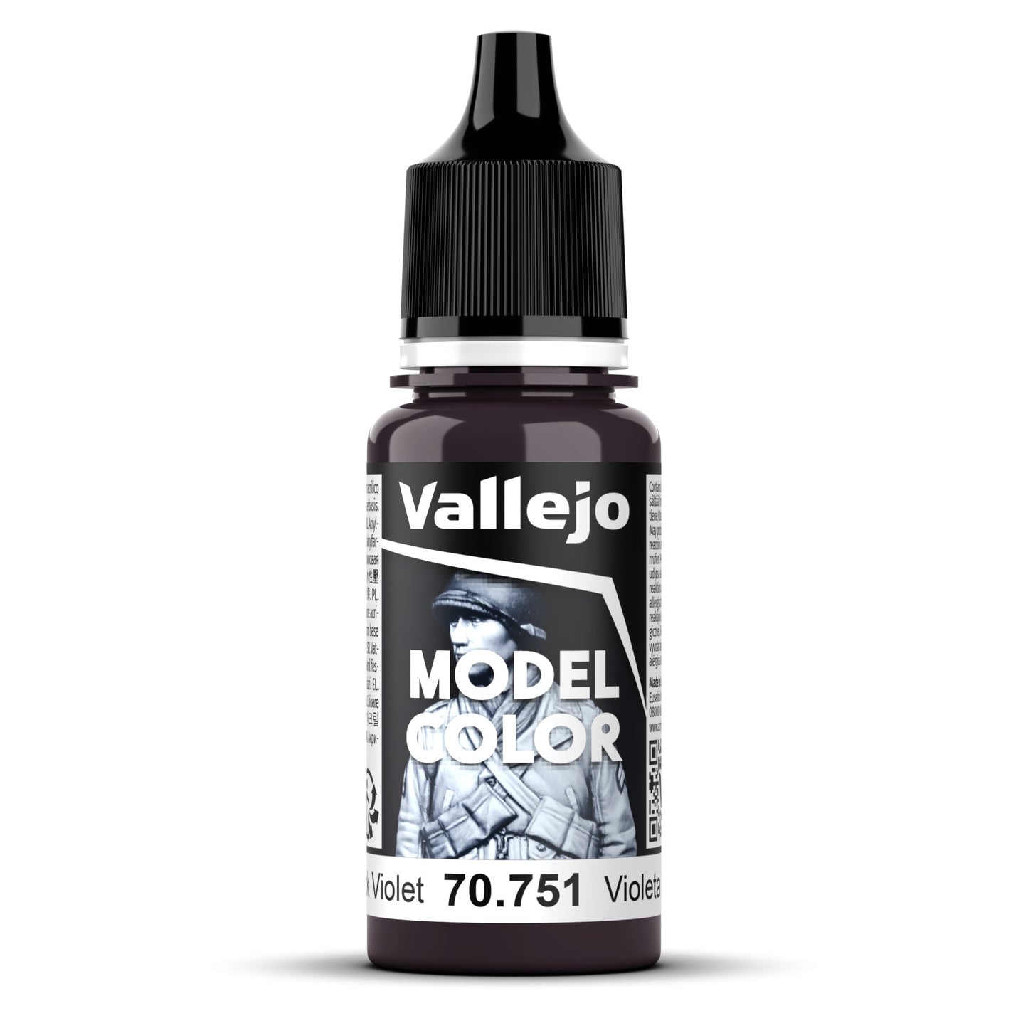 Vallejo Model Colour - 54 Black Violet 18ml