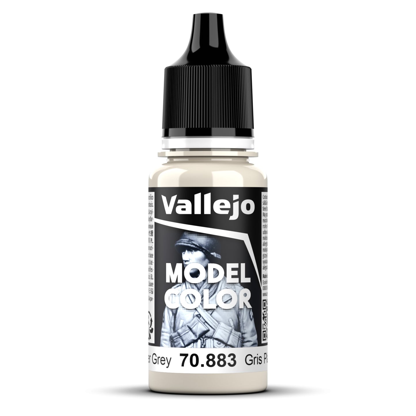 Vallejo Model Colour -166 Silver Grey 18ml