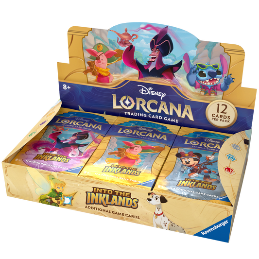 Disney Lorcana TCG: Into the Inklands! Booster Display