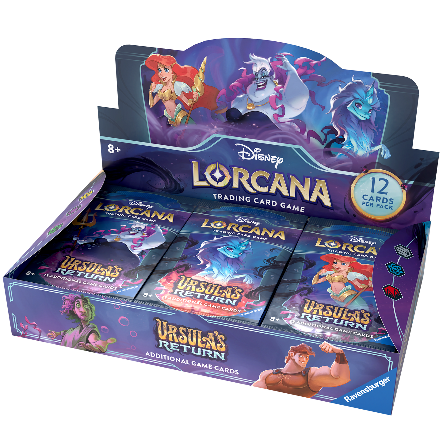 Disney Lorcana TCG: Ursula's Return Booster Display