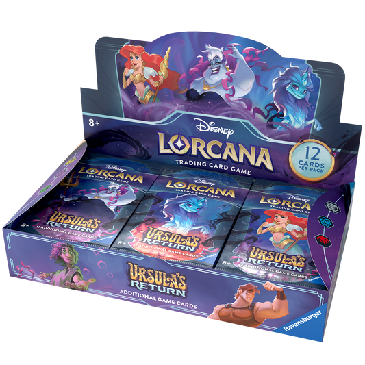 Disney Lorcana TCG: Ursula's Return Booster Display