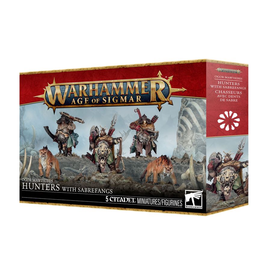 Ogor Mawtribes: Hunters With Sabrefangs (Pre-Order 26/9/26)