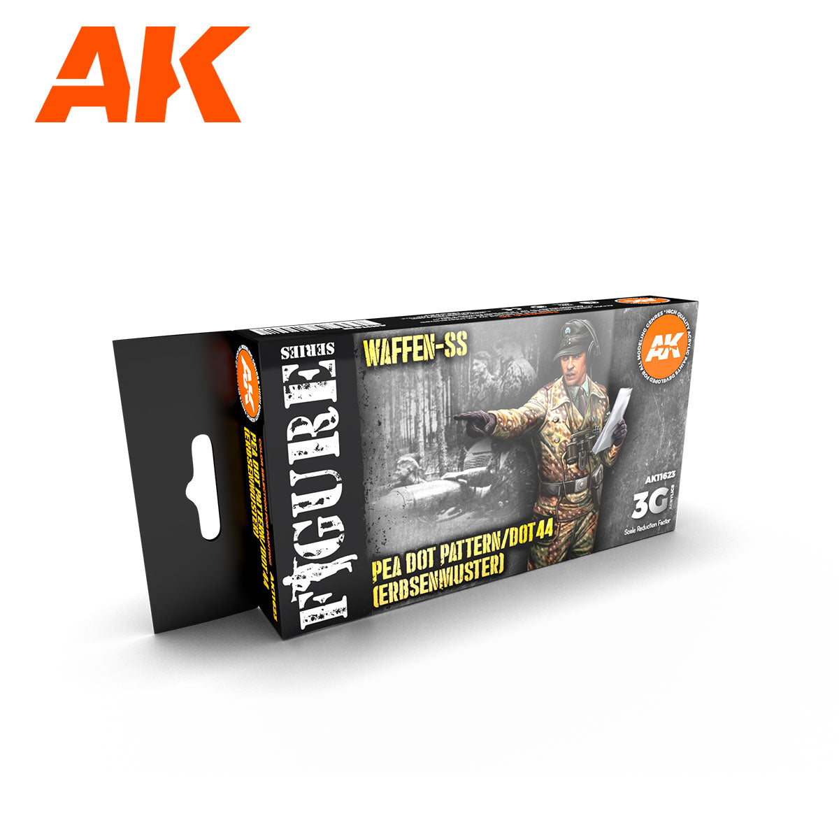 AK 3rd Gen paint set: Waffen-SS Pea Dot Pattern / Dot 44